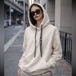proenza schouler white label white hoodie sweatshirt